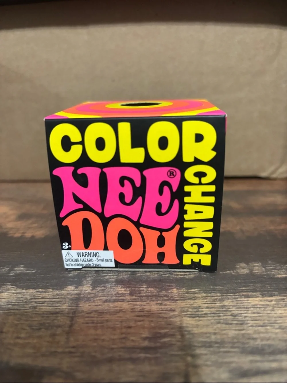 Nee Doh Color Change Ball Toy - Yellow